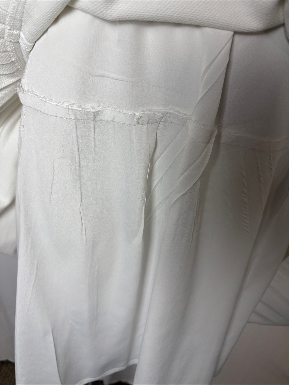 Classic White Sleeveless Pleated Skirt Dress - Picture 7 of 8